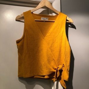 Madewell Texture and Thread Crossover Tank